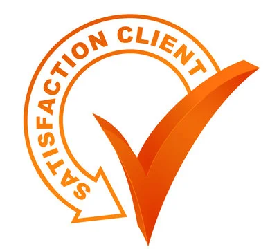 Logo satisfaction client
